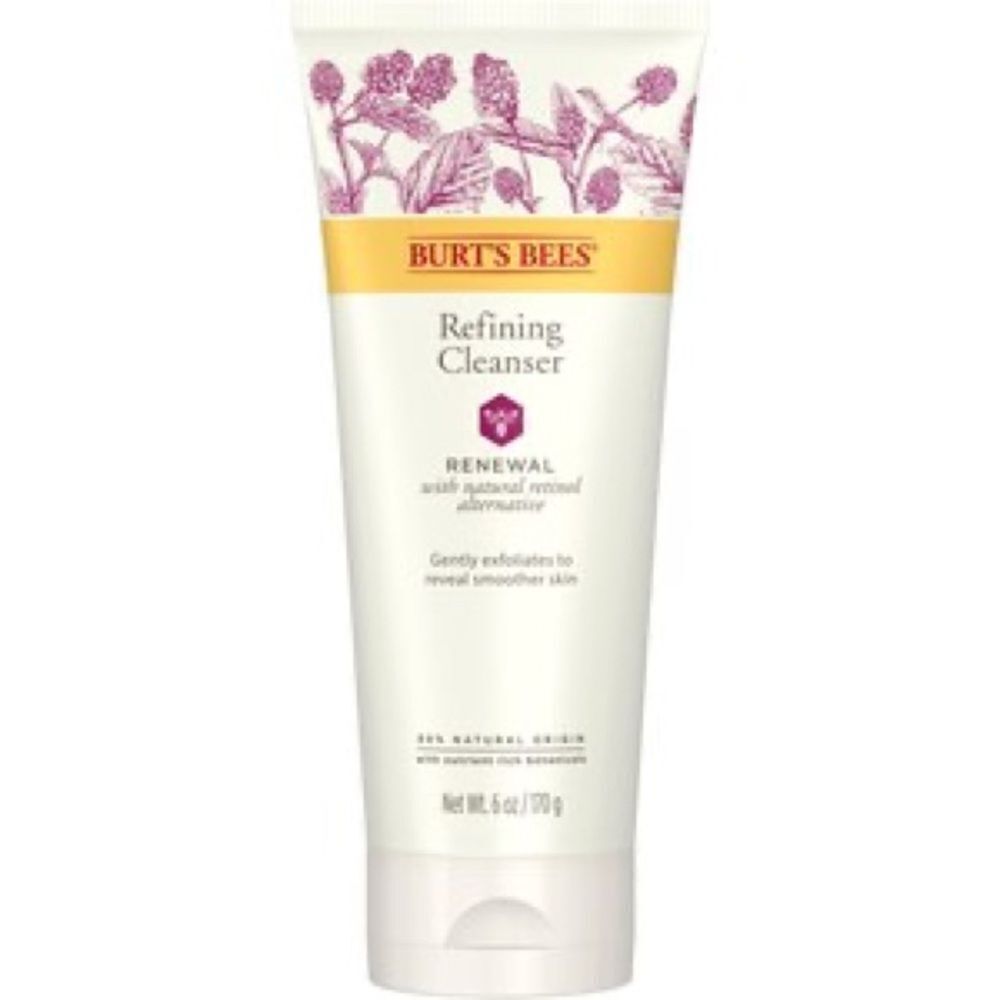 Burt's Bees refining cleanser natural retinol alternative